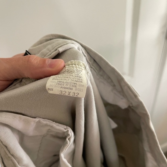 Vintage Lee Riveted Khaki Pants - 32x32 - Picture 6 of 6